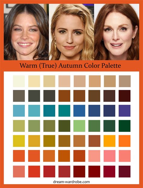 true autumn color palette|More.